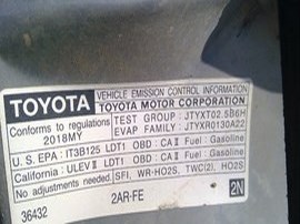 2018 TOYOTA RAV4 SILVER, XLE, 2.5L, AT, FWD.  Z24910